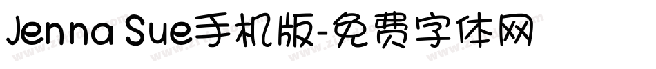 Jenna Sue手机版字体转换